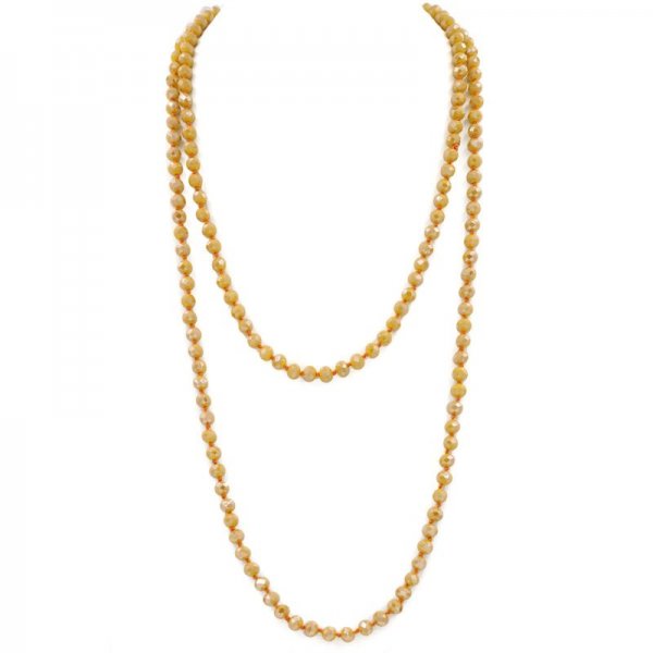 Faceted Bead Necklace