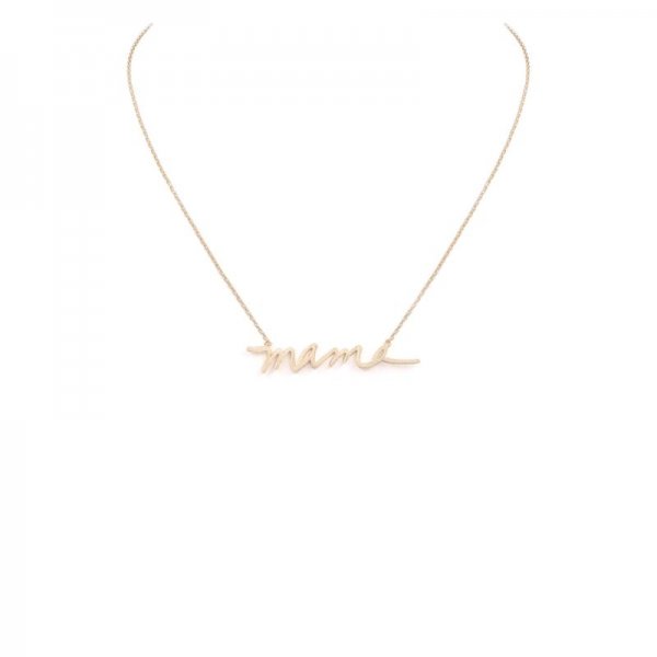 Brass Mama Necklace